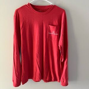 Lauren James Burnt Red Long Sleeve Tee